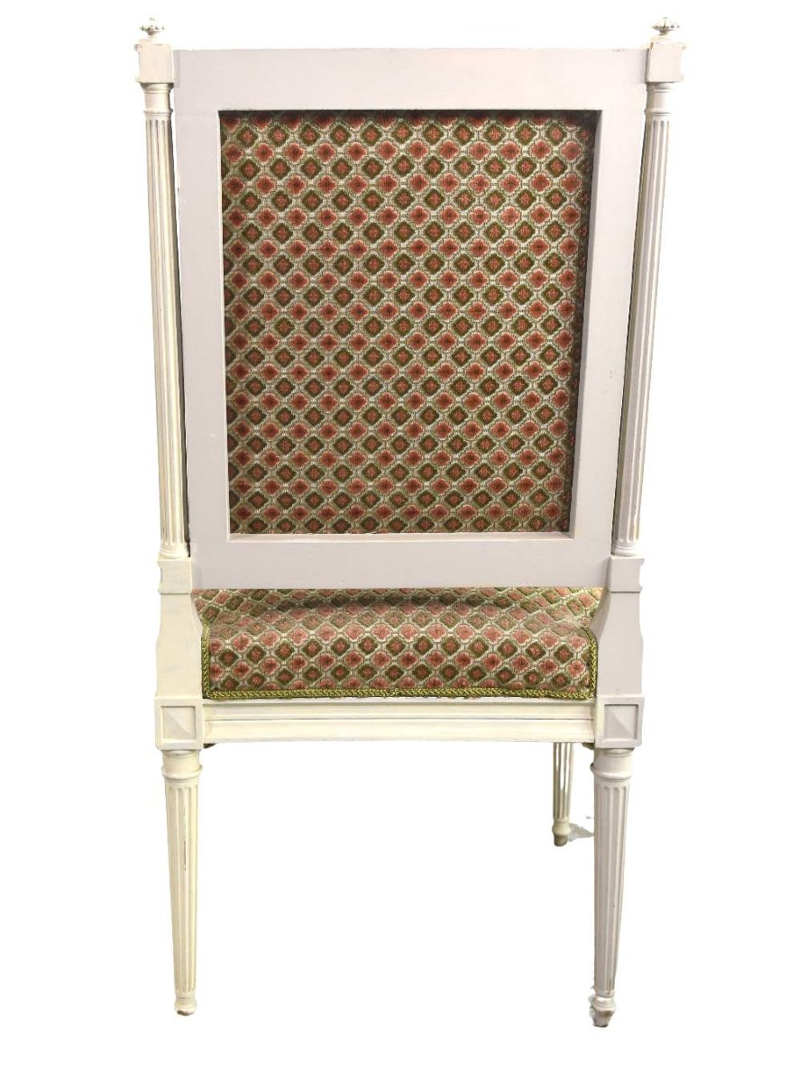 Set Of 4 Louis XVI Style Armchairs (set Of 4)-photo-4