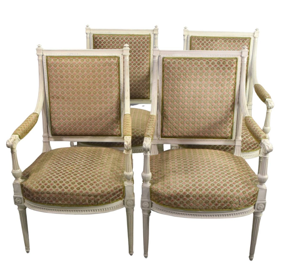 Set Of 4 Louis XVI Style Armchairs (set Of 4)