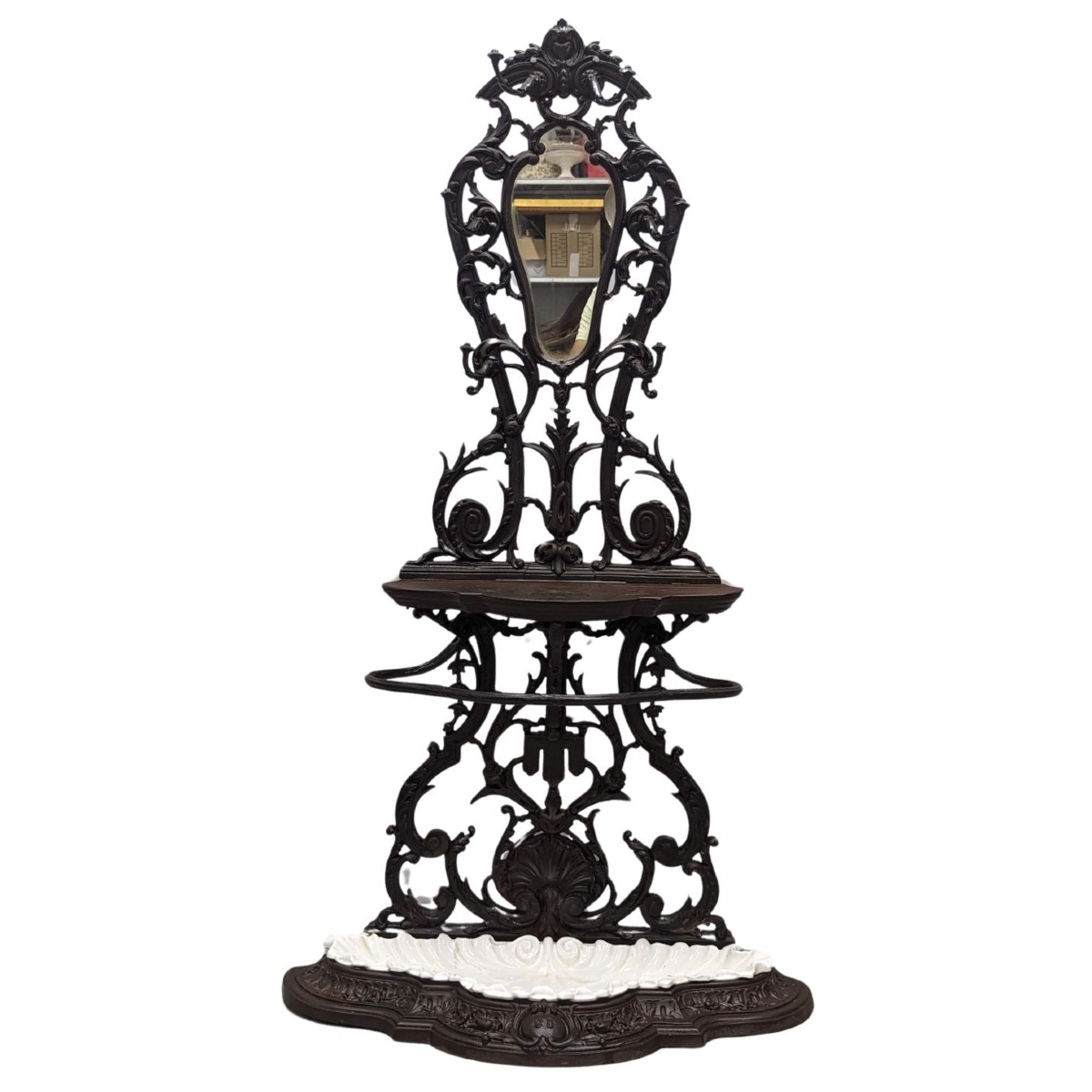 Porte manteau et parapluie en Fonte
