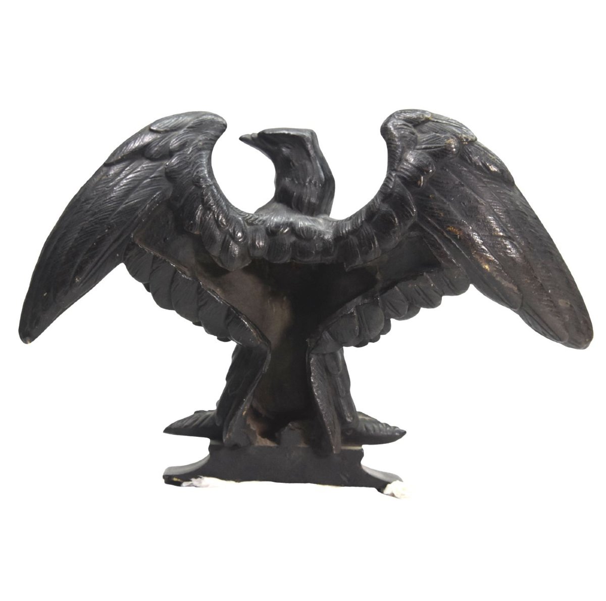 Aigle des Tuileries en bronze patiné.-photo-2