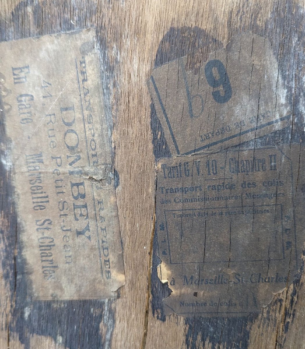 Décor de théâtre années 40 Fernandel en Barnabé anciens décors du théâtre La comedia à Aubagne-photo-6