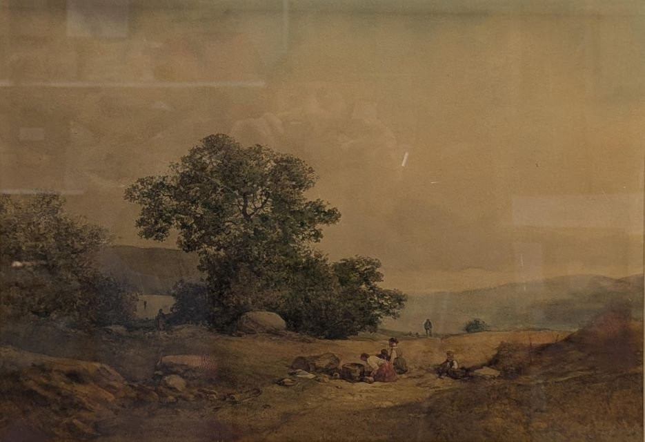 Large Gouache By Paul Camoin 1884-photo-2