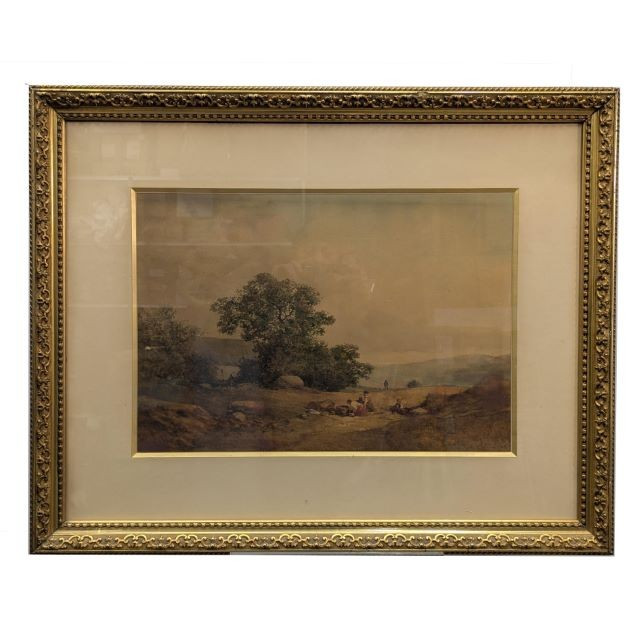 Large Gouache By Paul Camoin 1884