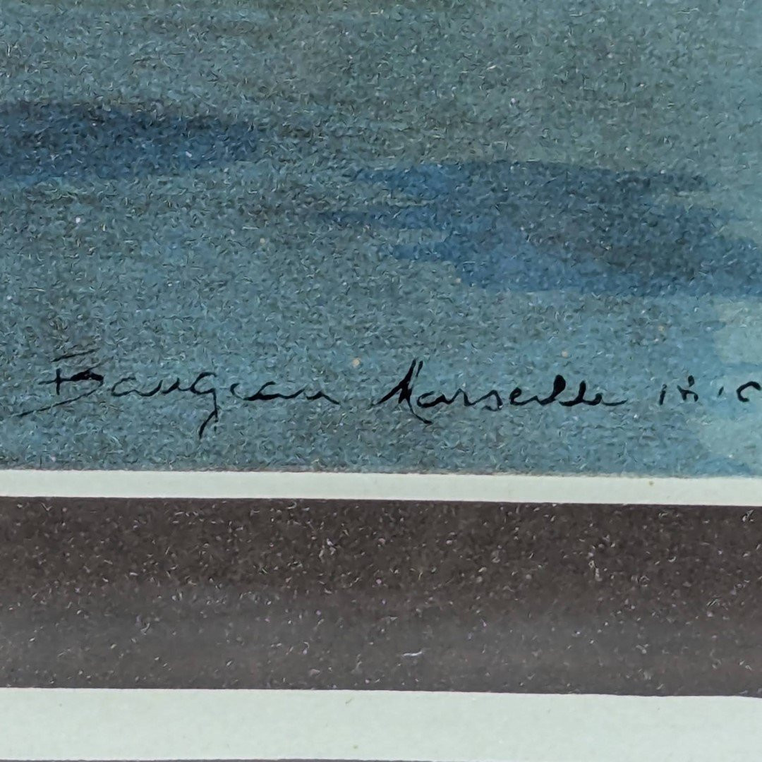 Jean Jérome Beaugean aquarelle Brick marchand des états unis d'Amérique-photo-5