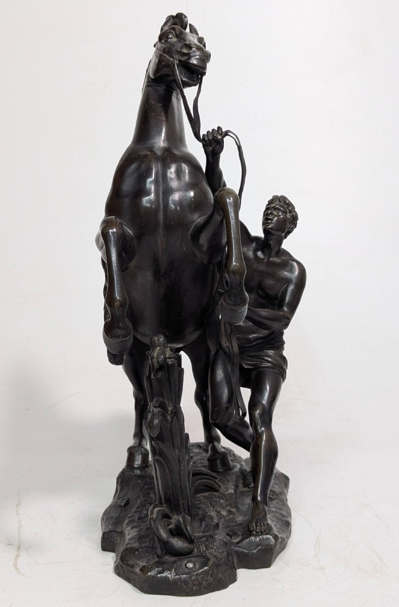 Guillaume Coustou Horse From Marly 19th Century-photo-3