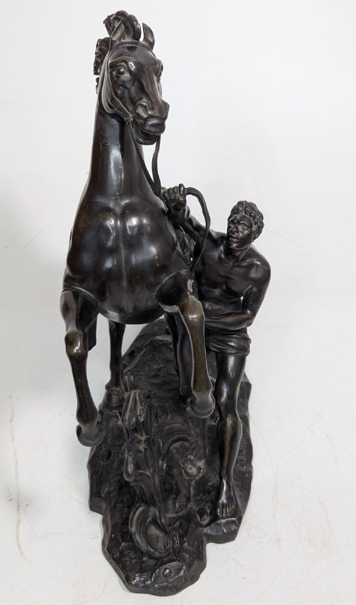Guillaume Coustou Horse From Marly 19th Century-photo-4