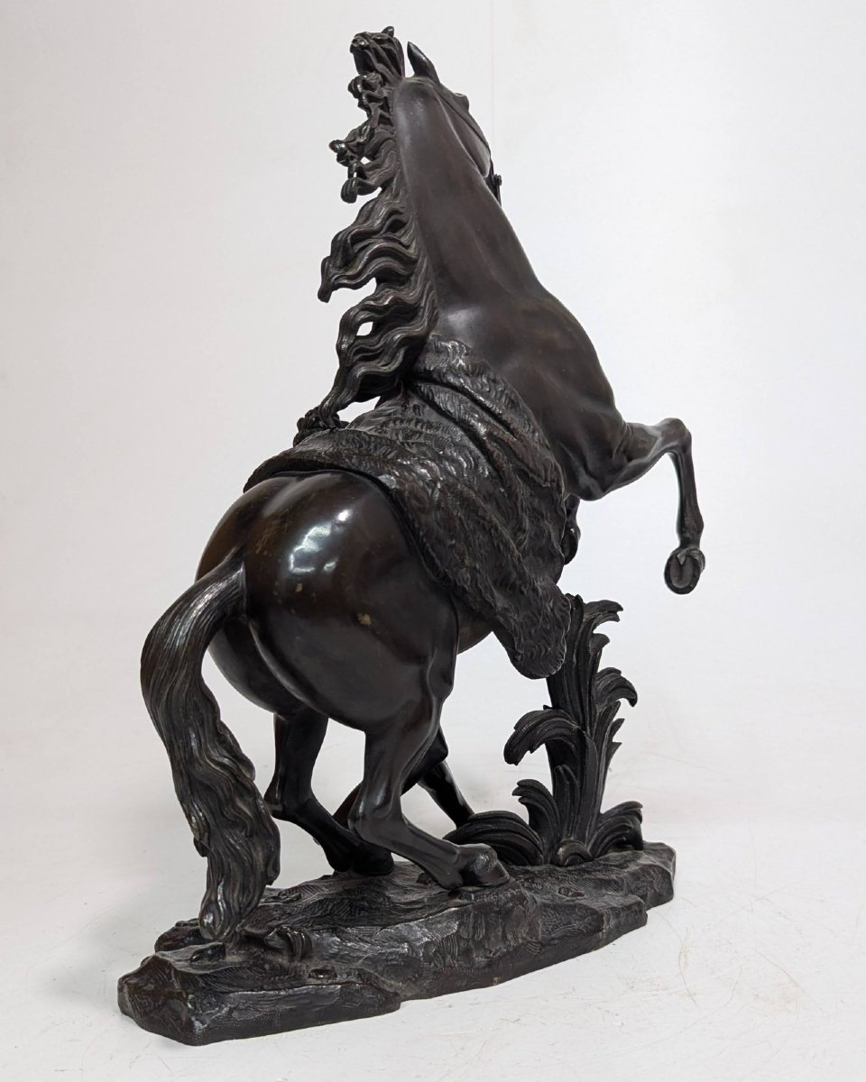 Guillaume Coustou Horse From Marly 19th Century-photo-6