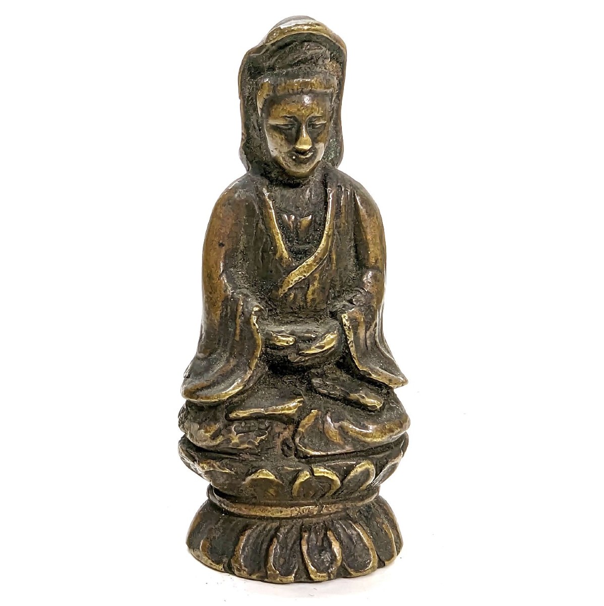 Statuette divinité Asiatique XIXème