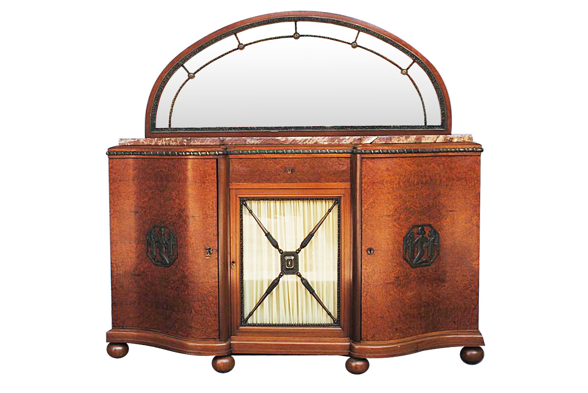 Art Deco Sideboard By 1930 De Coene