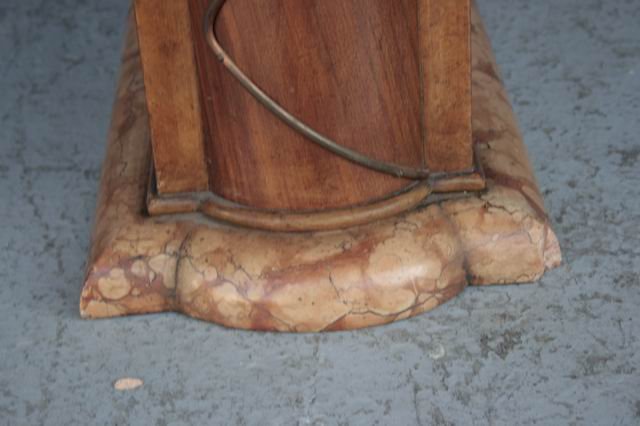 1950 Marble Table Leg Brêche-photo-4