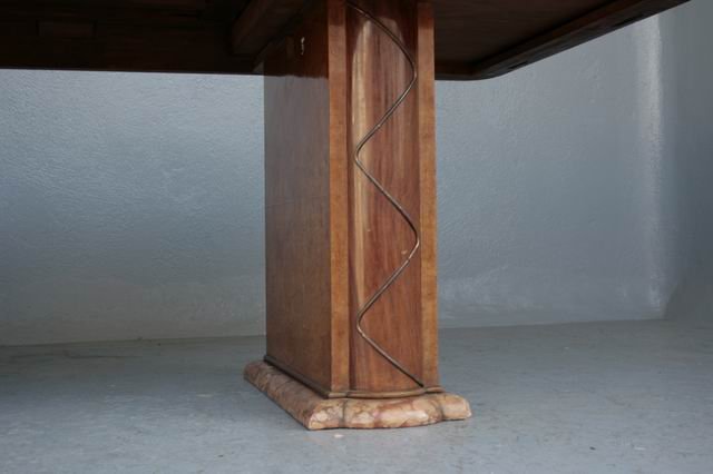 1950 Marble Table Leg Brêche-photo-3