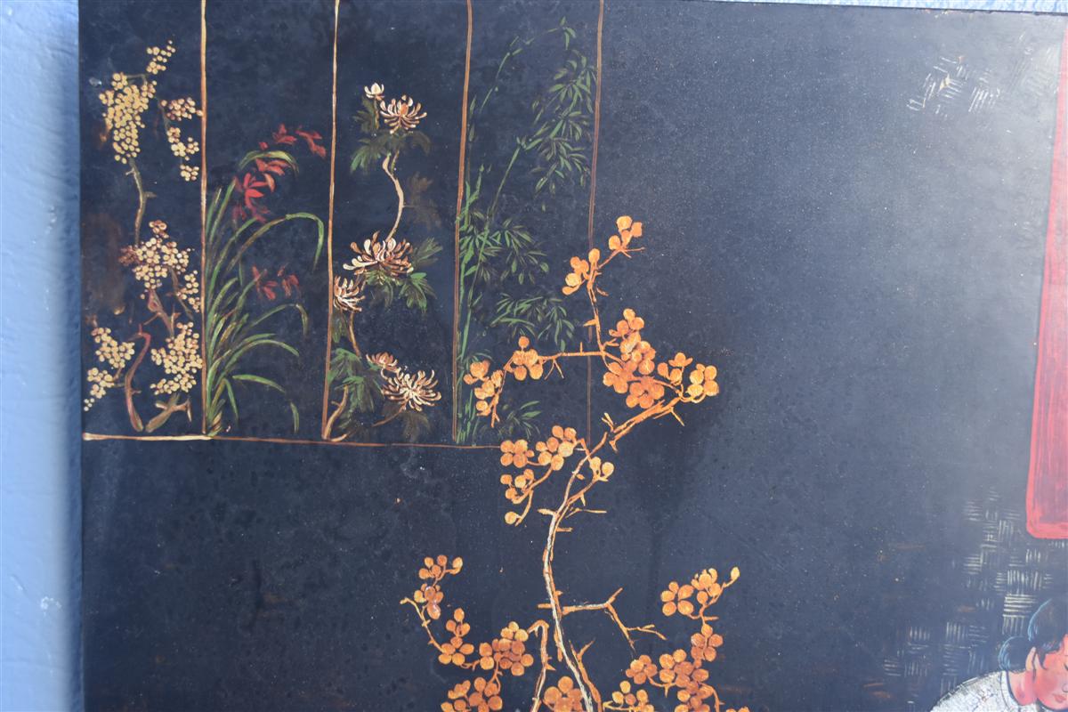 Thanh Lap Large Panel In Hanoi Lacquer Size 122 Cm About 61 Cm-photo-1