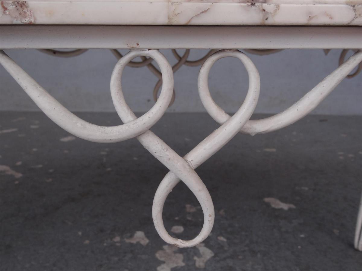 Wrought Iron Table In 1940 René Prou ??time-photo-4