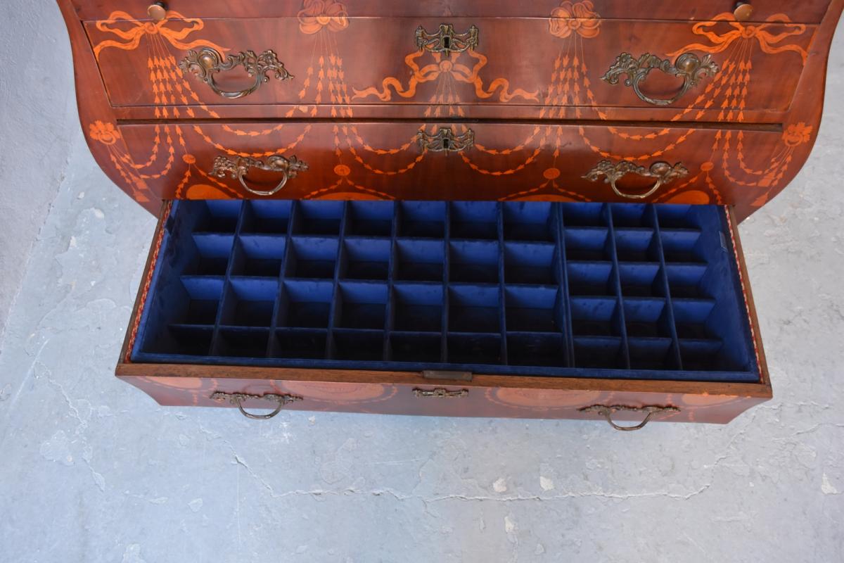 Inlaid Office Dresser English Style Nineteenth Time At Garlands-photo-2