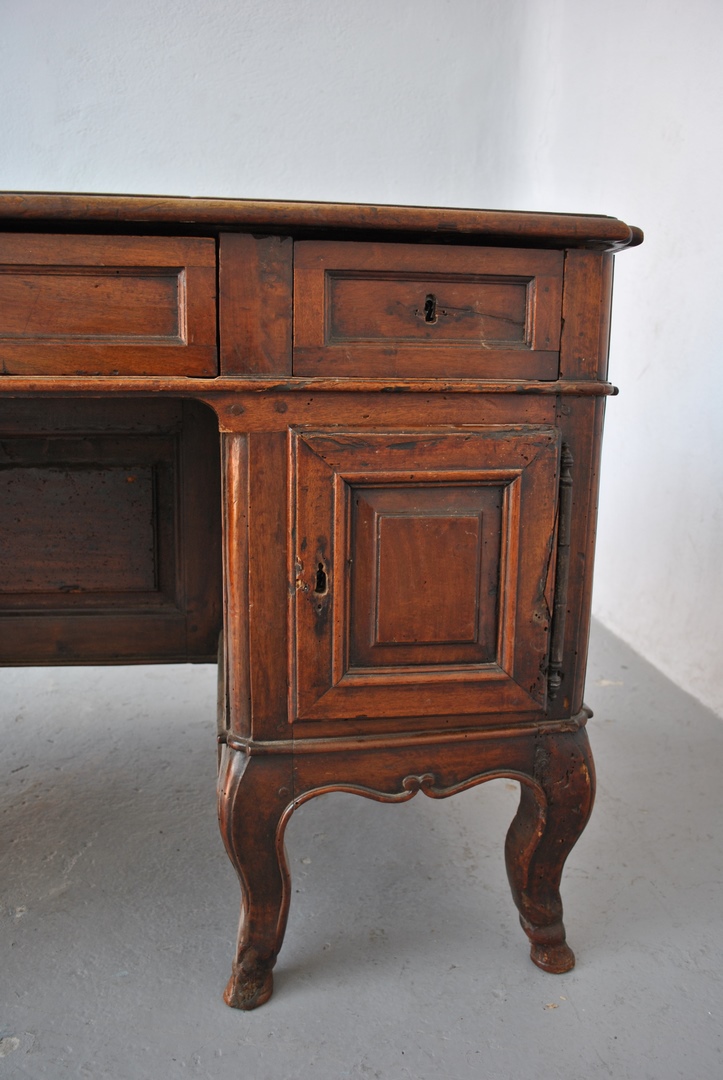 Office Mazarin Louis XV Walnut XVIIIth-photo-4