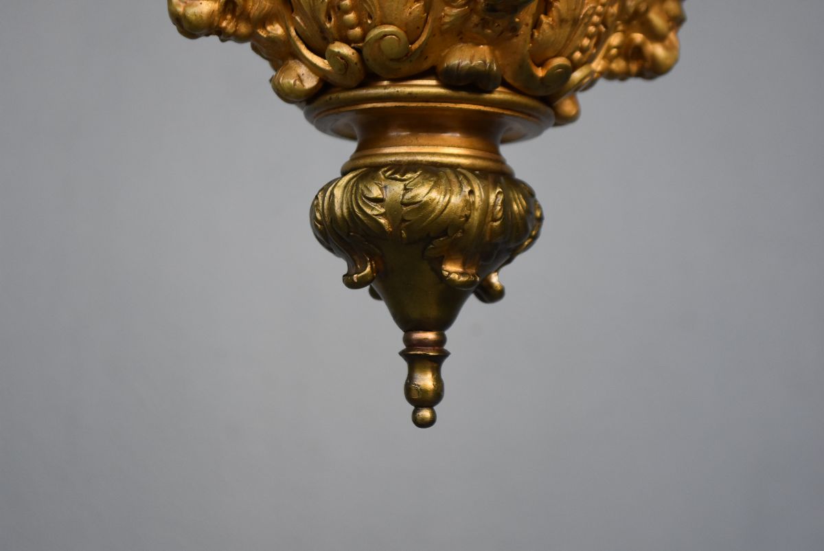 Gilded Bronze Lantern From The Palace Of Versailles-photo-4