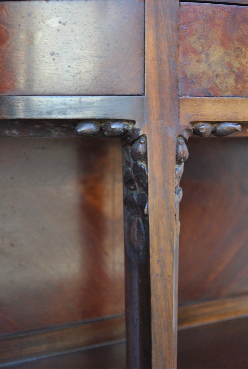 Pair Of Mahogany Bedside Tables 1900 Art Nouveau-photo-4