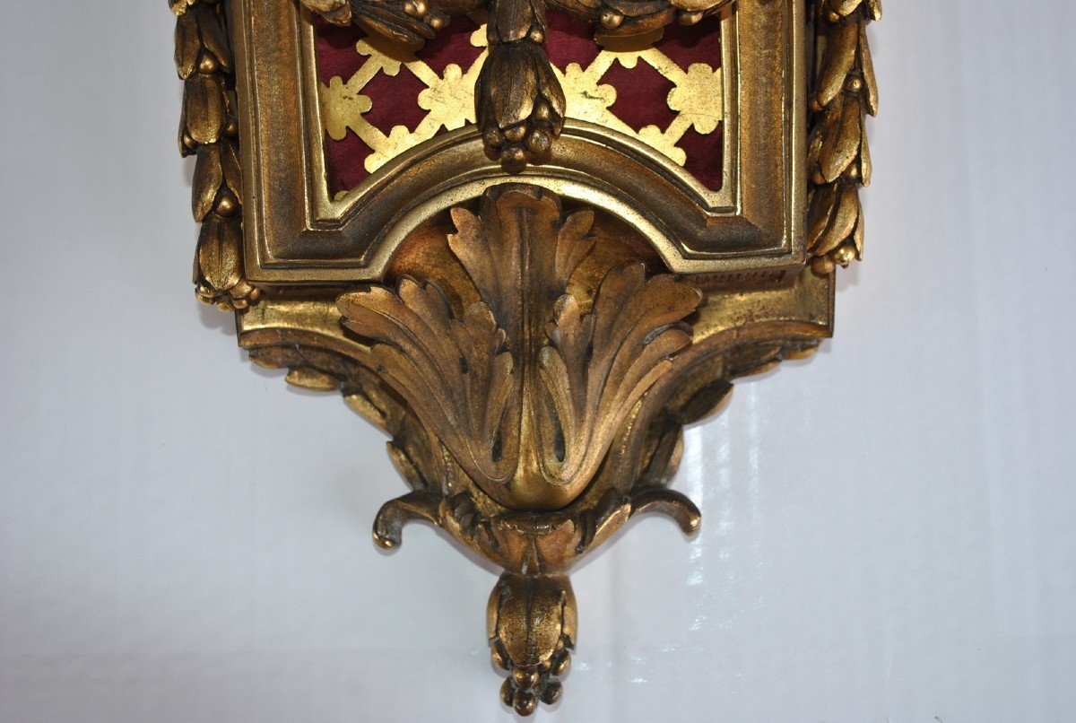 Cartel d'Applique Style Louis XVI Napoléon III-photo-2