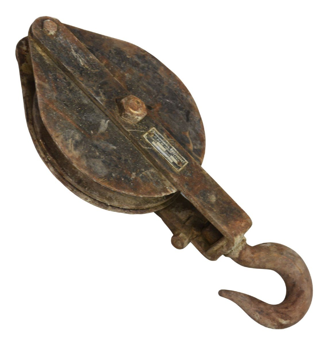 Early 20th Century Metal Marine Pulley (x6)-photo-4