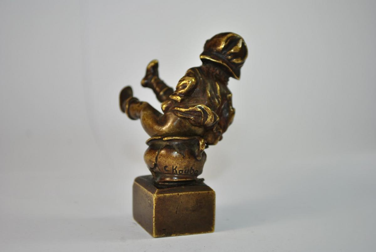 Sceau à Cacheter En Bronze De Vienne Karl Cauba-photo-3