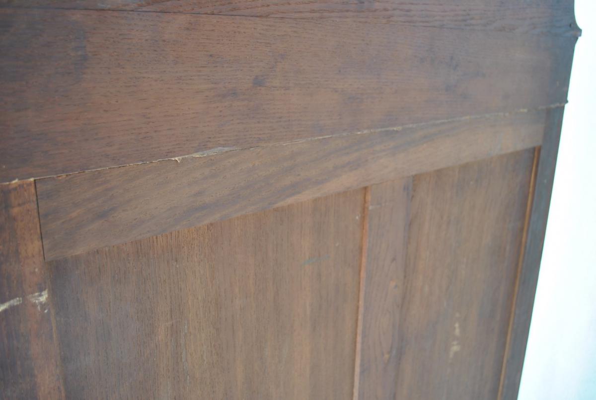 Door Hutch In Napoleon III Style Blackened Wood And Bronze-photo-2