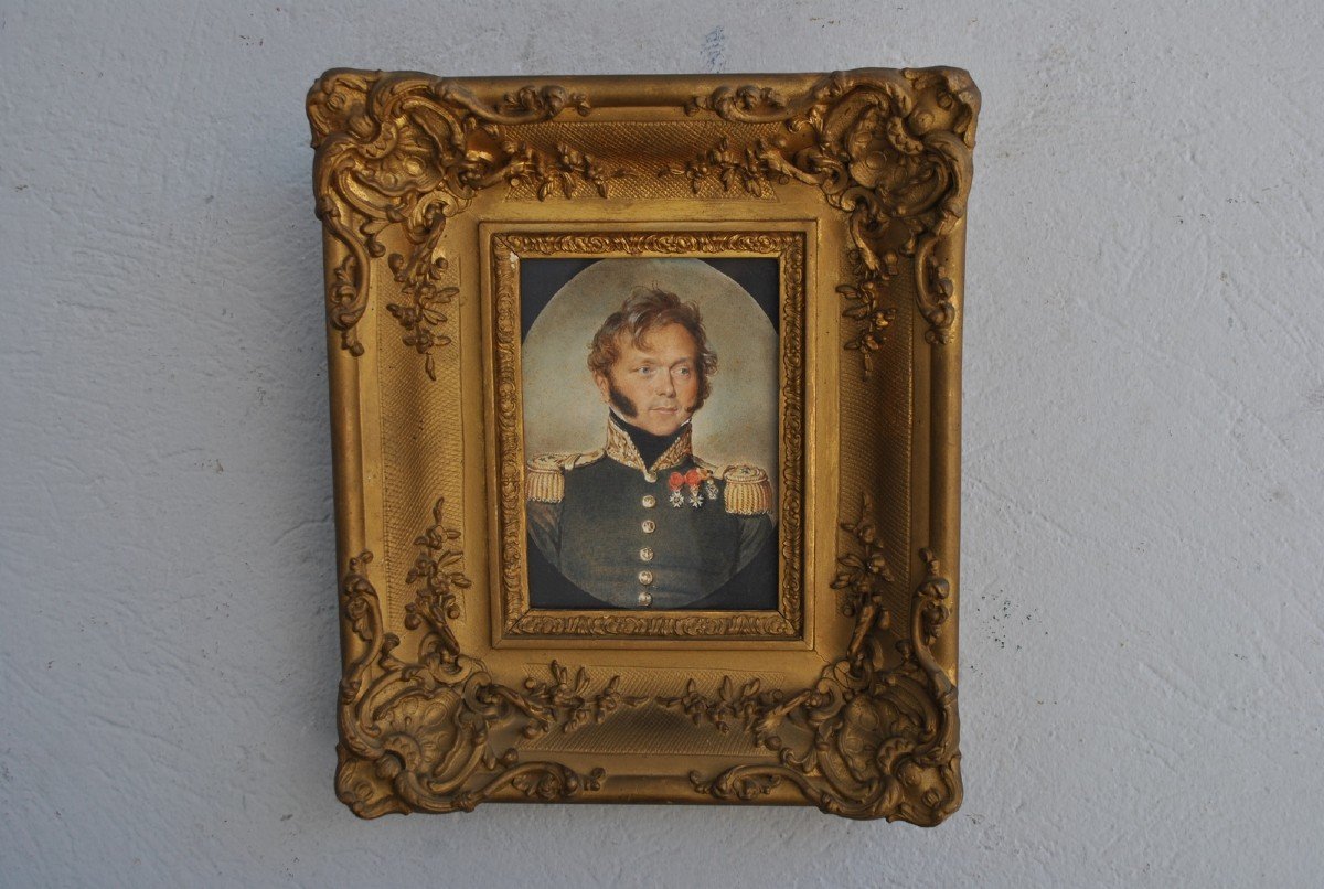 Portrait Du Général Louis Alexis Desmichels Dit Baron Desmichels -photo-1