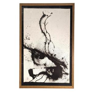 Lithograph By Arman Aux Violons Framed Dimension 74x58 Cm.