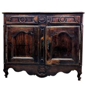 18th Century Brown Patina Oak Sideboard