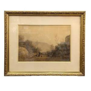 Large Gouache By Paul Camoin 1884