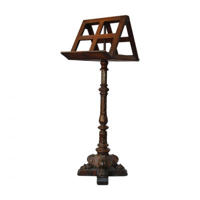 Religious Lectern Nineteenth Fonte Cast Iron