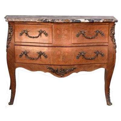 Louis XV Chest Of Drawers Rosewood
