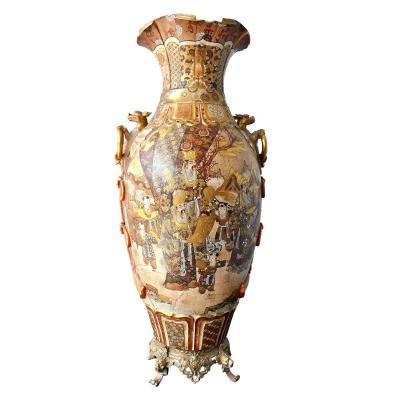 Grand Vase Japonais En Satsuma époque XIXème