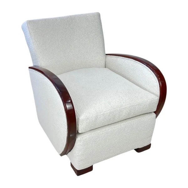 Fauteuil club Art déco belge des années 1930