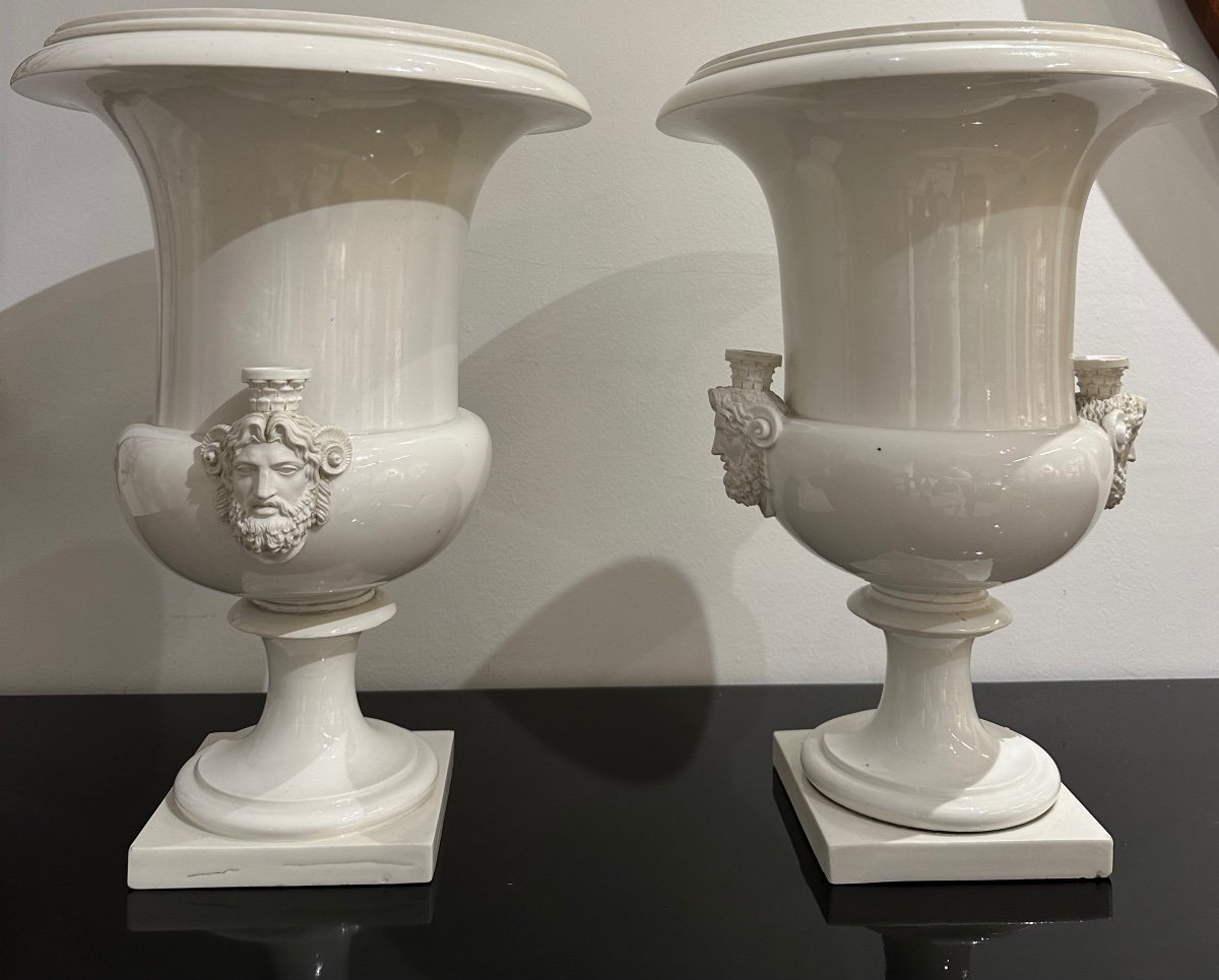 Pair Of Medici Vases Empire Period