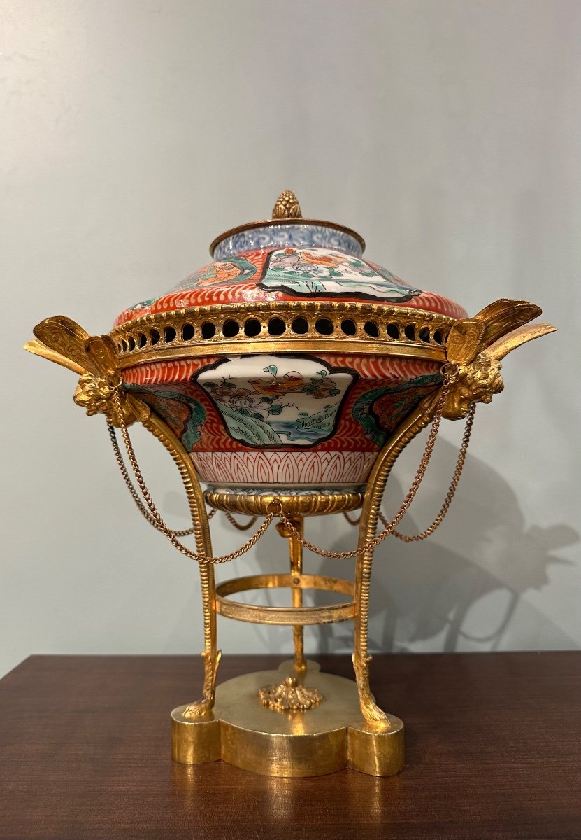 Mounted Vase Forming Pot- Pourri Louis XVI Style