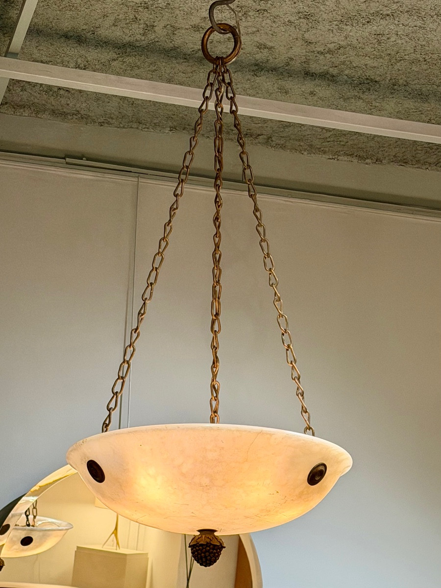 Large Alabaster Suspension