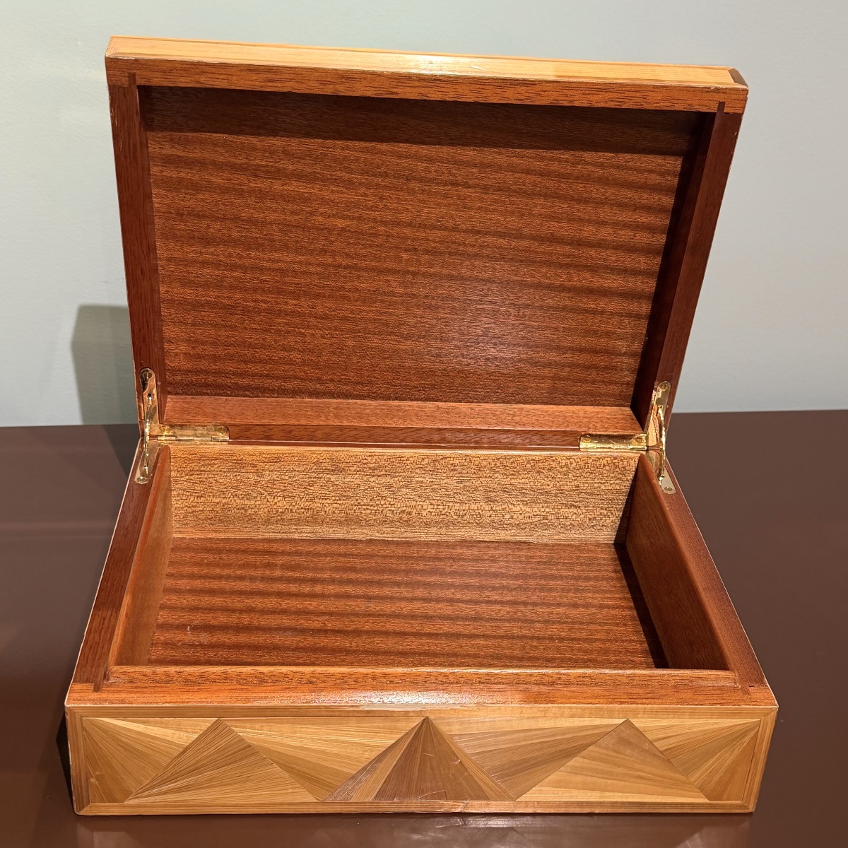 coffret en marqueterie de paille-photo-4