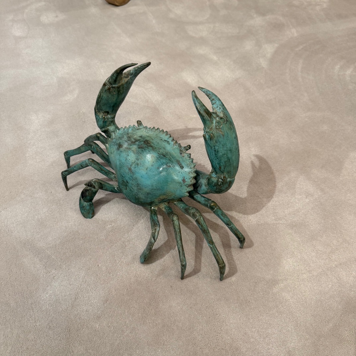 Crabe en bronze-photo-2
