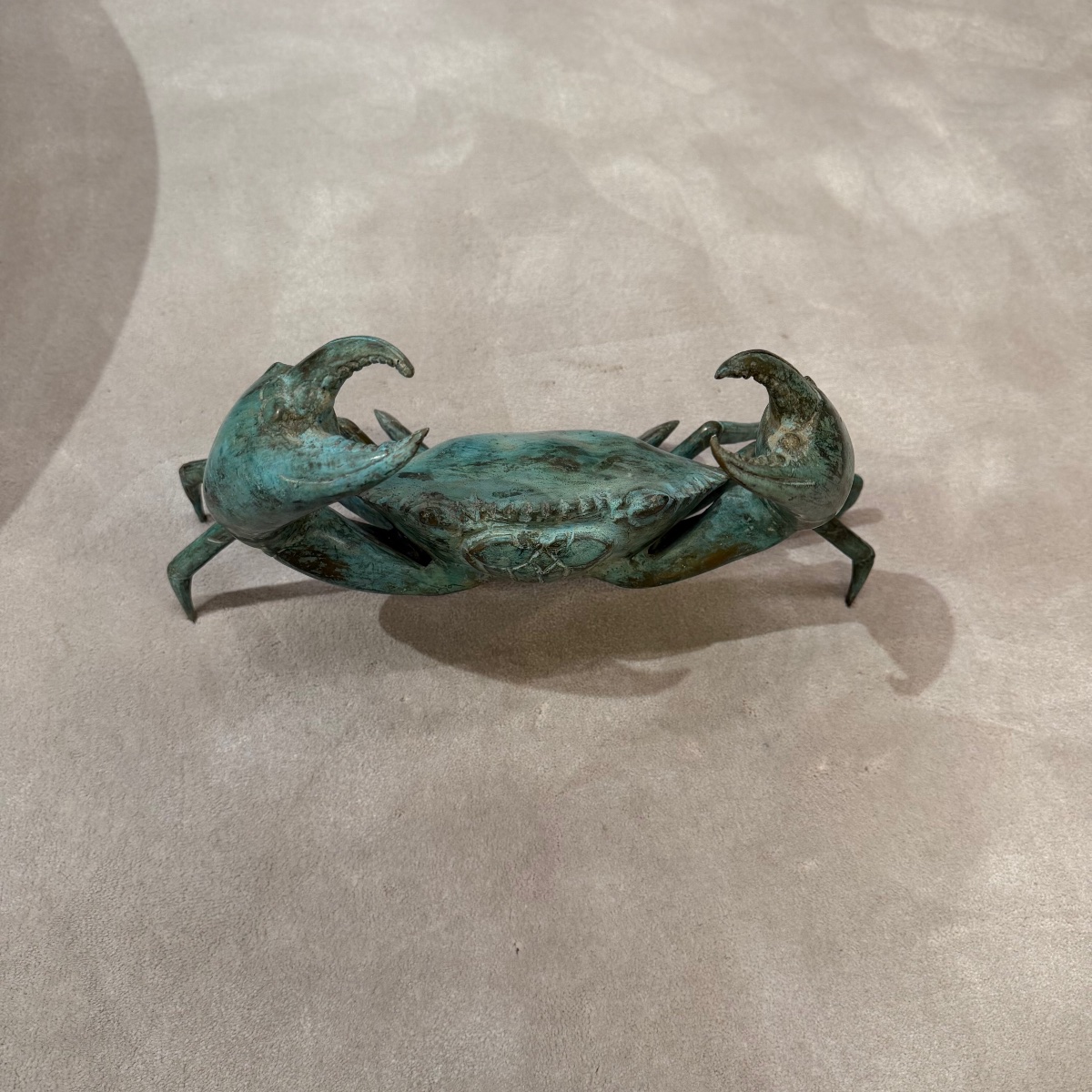 Crabe en bronze-photo-3