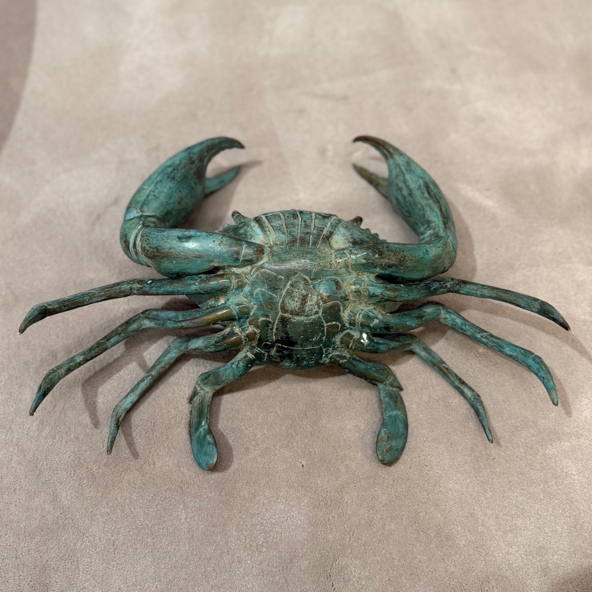Crabe en bronze-photo-4