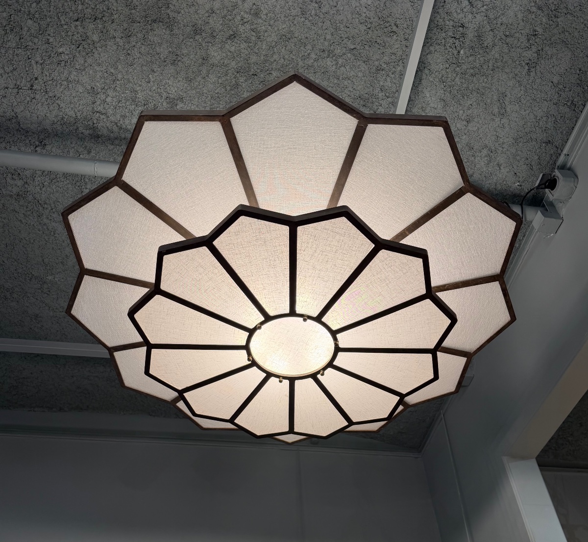 Large Art Deco Chandelier 