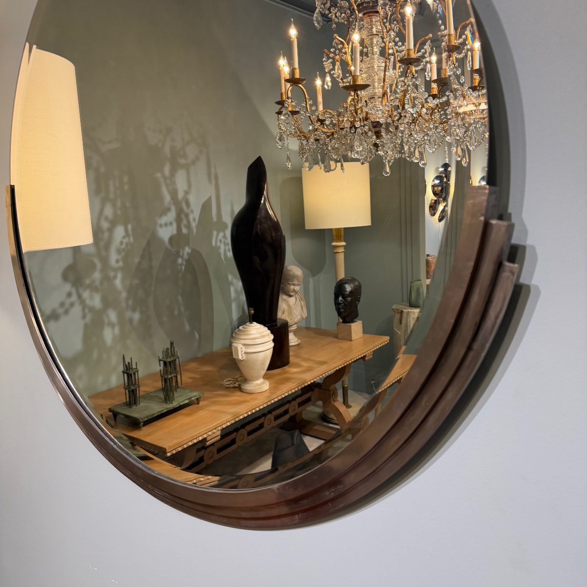 Large Mirror Attributed To Dominique-photo-2