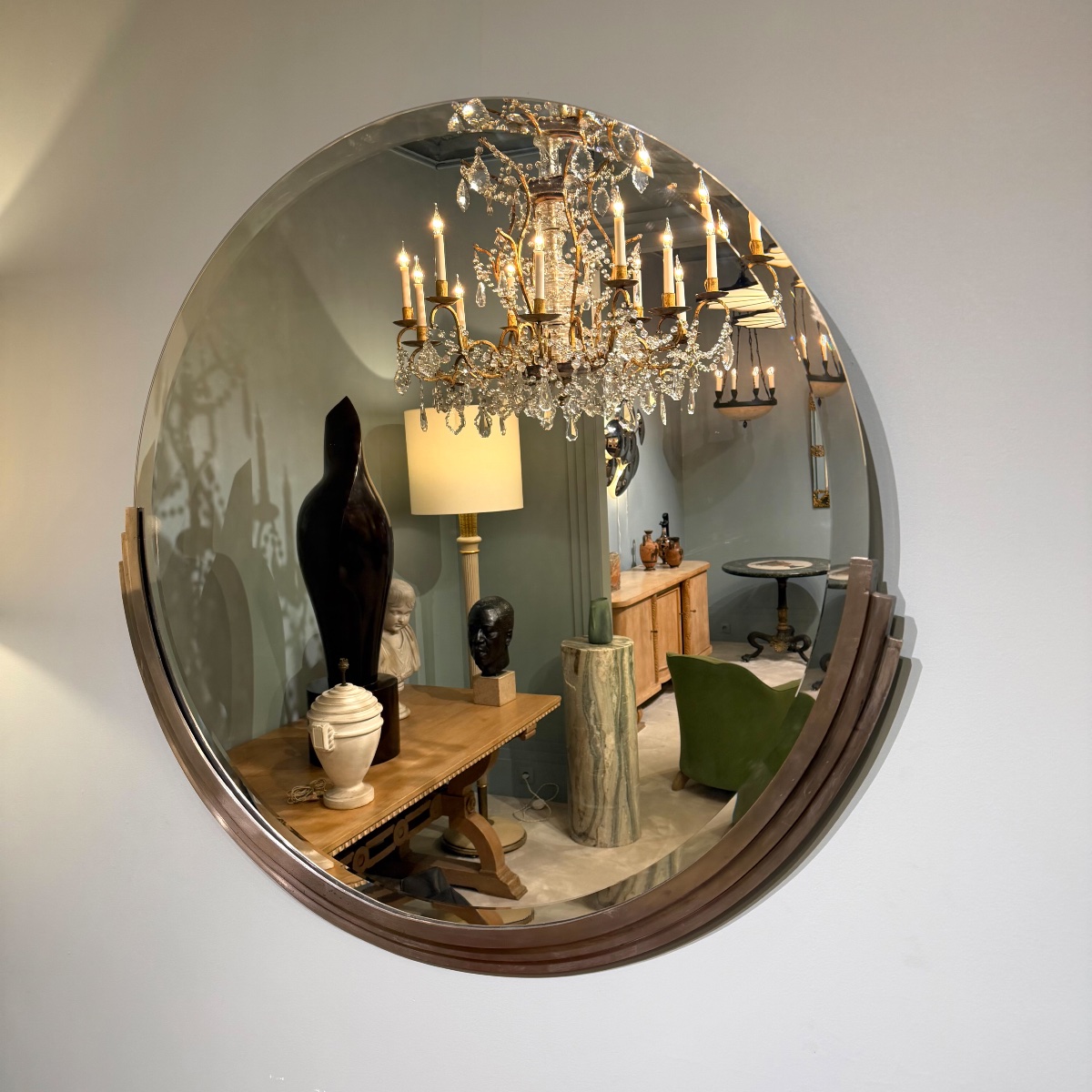 Large Mirror Attributed To Dominique