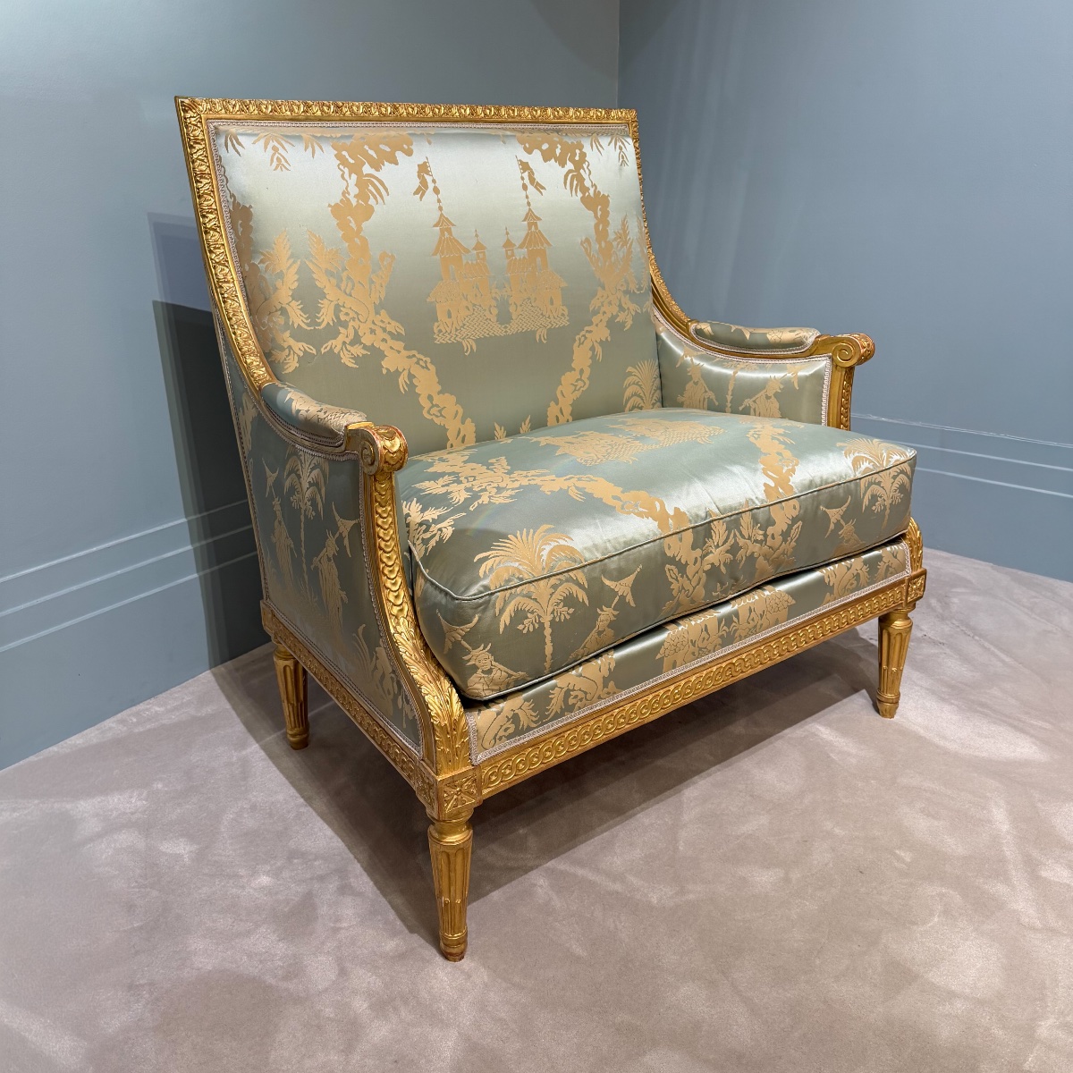 Rare marquise estampillée Jacob