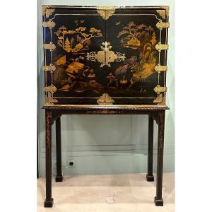 Grand cabinet Angleterre façon Chine