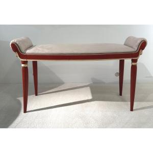 Une grande banquette par Paul Follot