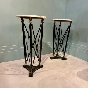 Pair Of Gueridons In The Pompeian Style