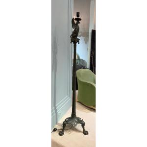 Neo-pompeian Bronze Floor Lamp