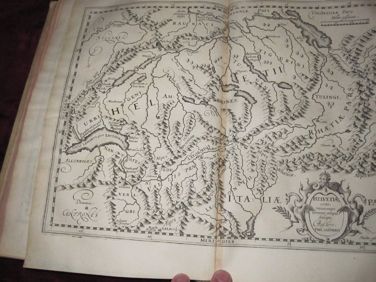 Germania Antiqua, Philippi Cluveri. Published In Leiden, Officina Elzeviriana 1631-photo-1