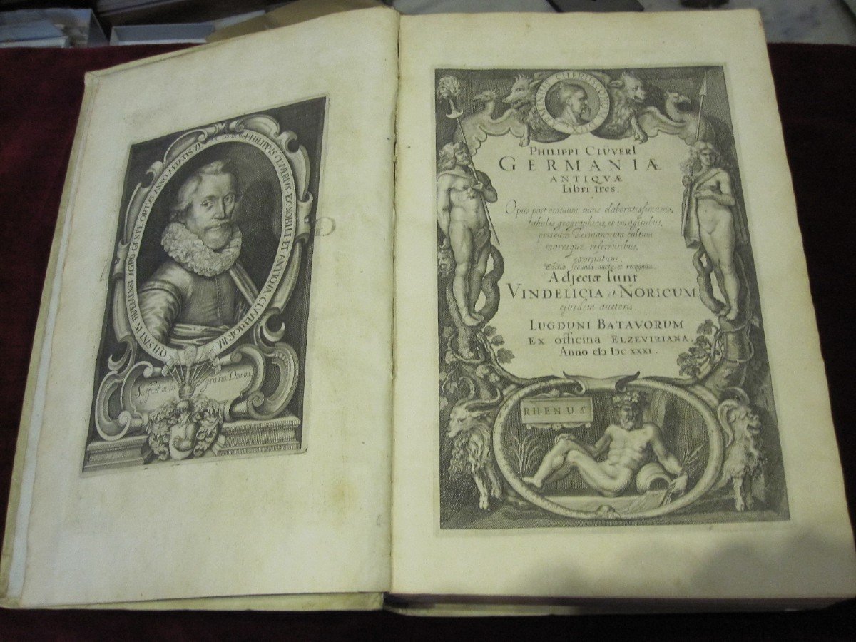 Germania Antiqua, Philippi Cluveri. Published In Leiden, Officina Elzeviriana 1631